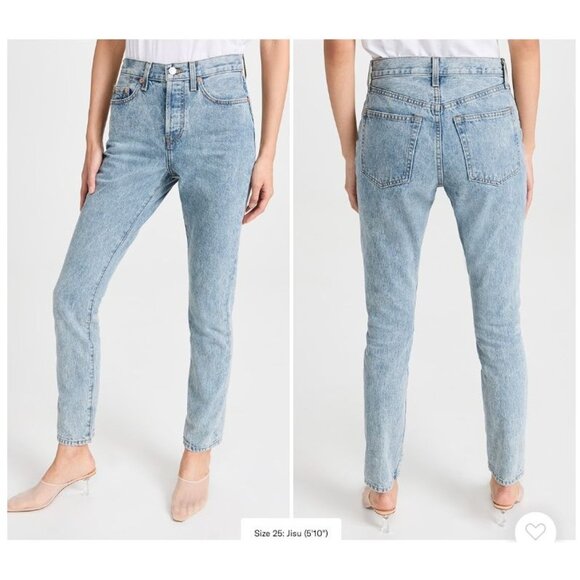 WARDROBE.NYC Denim Jeans in Blue 27 New Womens Ankle Pants - Picture 15 of 15